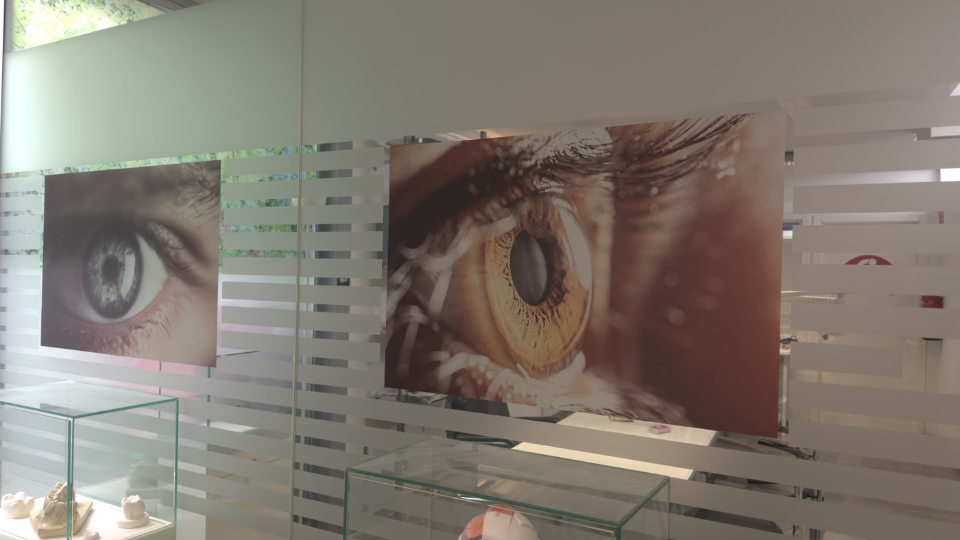 Sala de exposición — Rubio y Quiroga Ocularistas